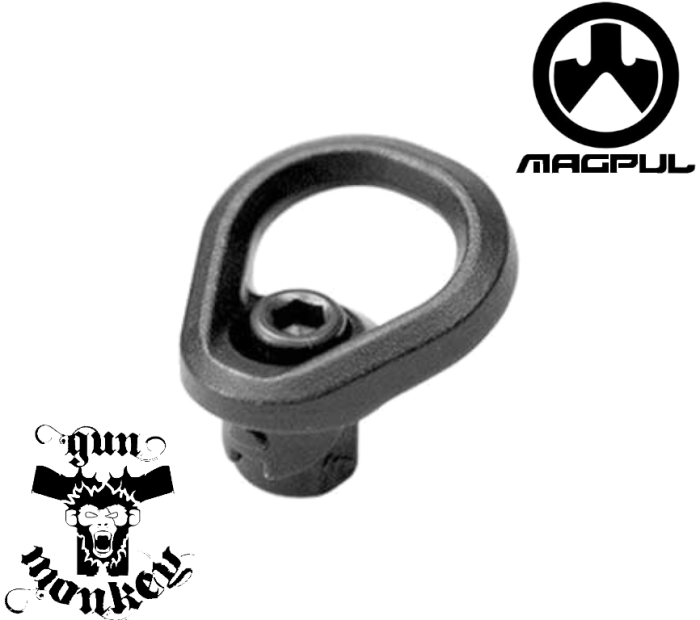 Ucho zawieszenia wpinane w QD Magpul QD Paraclip adapter - Czarny (MAG542-BLK).png