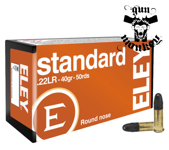 Amunicja sport. boczny zapłon ELEY Standard 2,6g/40gr kal. 22LR (1op=50szt)