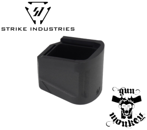 Powiększona stopka magazynka Strike Industries EMP do CZ p-10F / P-09 (SI-EMP-CZP10-BK)