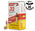 Amunicja sport. boczny zapłon Aguila Super Extra HV SP kal. .22LR 40gr 1255FPS (1op=50szt)