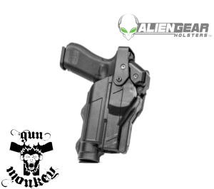 Kabura Alien Gear Rapid Force Duty do Sig P320 Compact/Carry Right Hand BLK Lv3 Mid (RFDH-SL-M-0692-RH-MT-BLK-LRS0-L1-LV3-NB-RD1-QD0)
