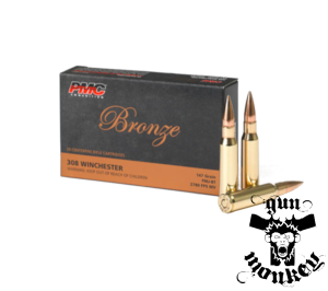 Amunicja kulowa PMC kal. .308Win 147gr FMJ-BT (1op=20szt)