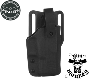 Kabura Falco OWB LVL II DUTY do WALTHER PDP full size, kydex, push lock, praworęczna, pas 2"/50mm  (C911 2021 )