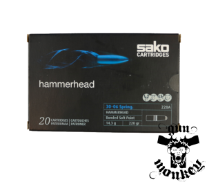 Amunicja kulowa Sako kal. .30-06 14,3g/220gr HammerHead (1op=20szt) (228)