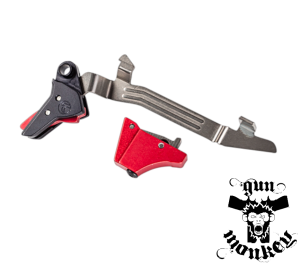 Spust Timney Glock Gen. 3-4 Alpha kol. Czerwony G17/G19/G22/G23/G34/G35