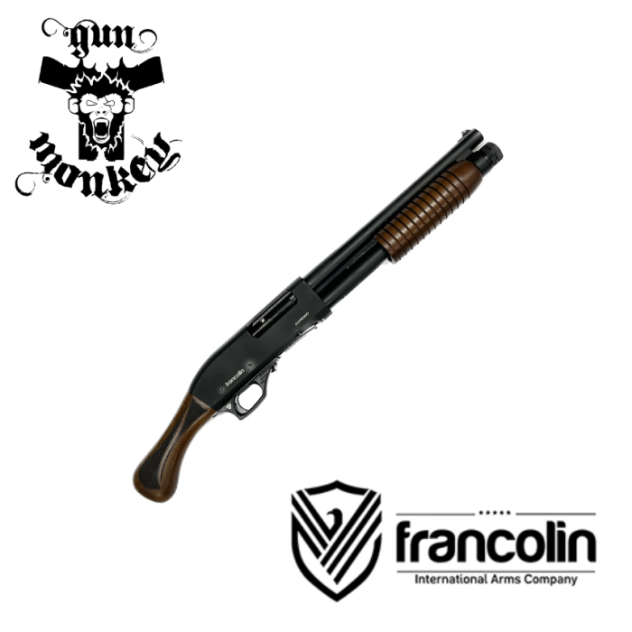 Strzelba pump-action Francolin Guardian AS-42 lufa 330 mm kal. 12/76