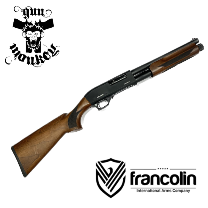 Strzelba pump-action Francolin Guardian AS-45 lufa 330 mm kal. 12/76