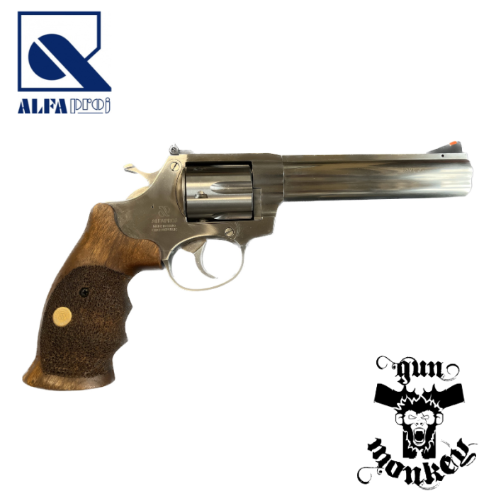 Rewolwer Alfa 3561 kal. 357Mag / 38Spec 6' Stainless 6 strzałowy