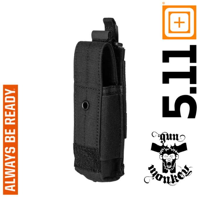 Ładownica pistoletowa 5.11 FLEX SINGLE PISTOL COVER POUCH kol. 019 Black (56677).png