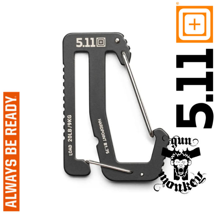 Karabińczyk 5.11 HARDPOINT B175 CARABINER kol.019 Black (56710)
