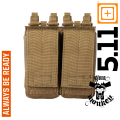 Podwójna ładownica na mag. karabinowe 5.11 Flex Dbl AR CVR Pouch kol. 134 Kangaroo (56680)