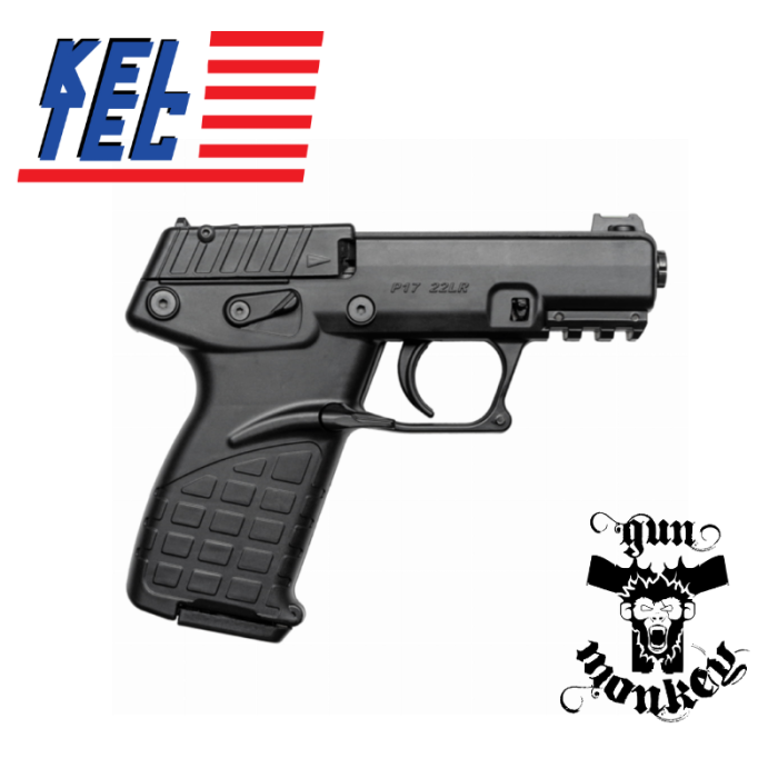 Pistolet samopowtarzalny Kel-Tec P17 kal. .22LR kol. Czarny