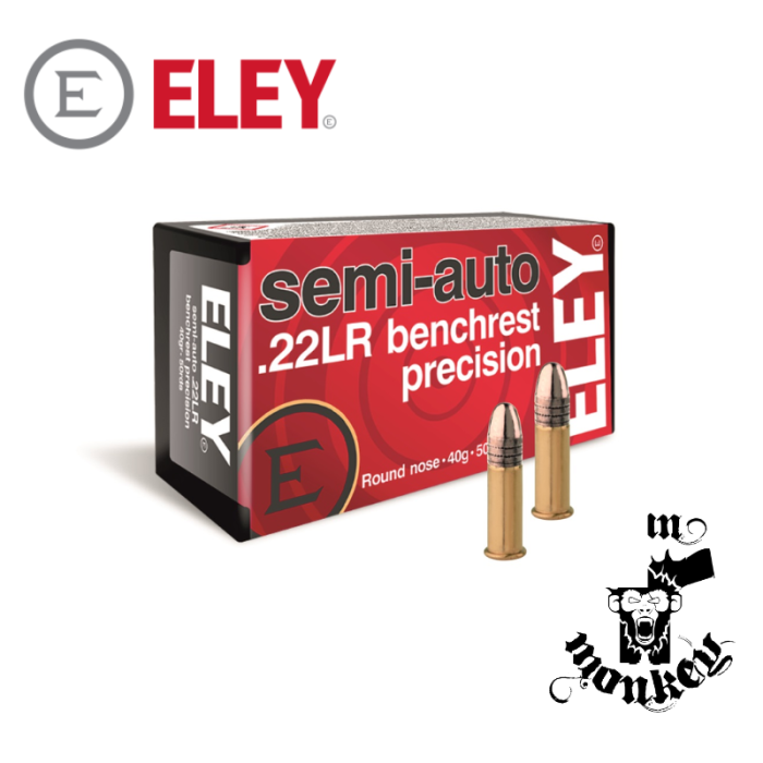 Amunicja ELEY Benchrest Precision 2.59g / 40gr kal. 22LR (1op=50szt)
