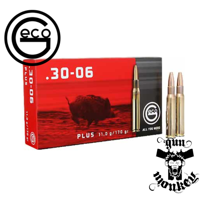 Amunicja kulowa Geco kal. .30-06 11g/170gr Plus (1op=20szt)