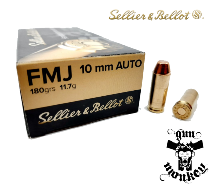 Amunicja pistoletowa S&amp;B kal. 10mm Auto FMJ 11,7g/180gr (1op=50szt) (V312092)