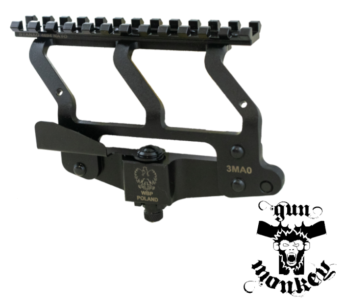 Montaż boczny WBP Rogów do AK z szyną picatinny 3MA0