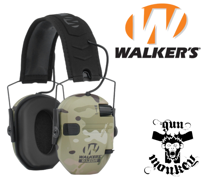 Aktywne ochronniki słuchu Walker's Razor Slim kol. Multicam (GWP-RSEM-MCC)