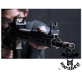 Muszka składana Accu-Sync do AR15 Picatinny Czarna (MNT-757)