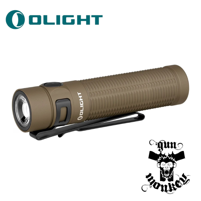 Latarka akumulatorowa Olight Baton 3 Pro Max Magnesium Cool White Desert Tan - 2500 lumenów