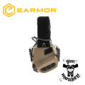 Aktywne ochronniki słuchu Earmor M31 - Coyote Tan