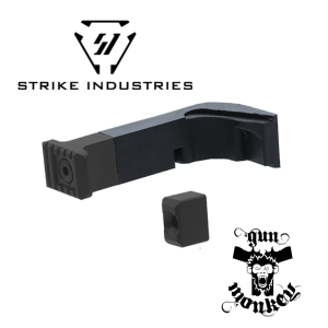 Powiększony zwalniacz magazynka Strike Industries do Glock Gen 1/2/3 (SI-G3-MagRelease-BK)