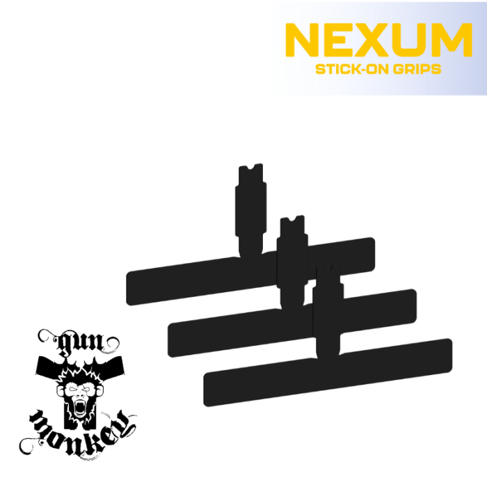 Okładzina antypoślizgowa do magazynków aluminiowych Nexum Basepad Grip Colt AR-15 kol. Czarny (NBAR15KK)1.png