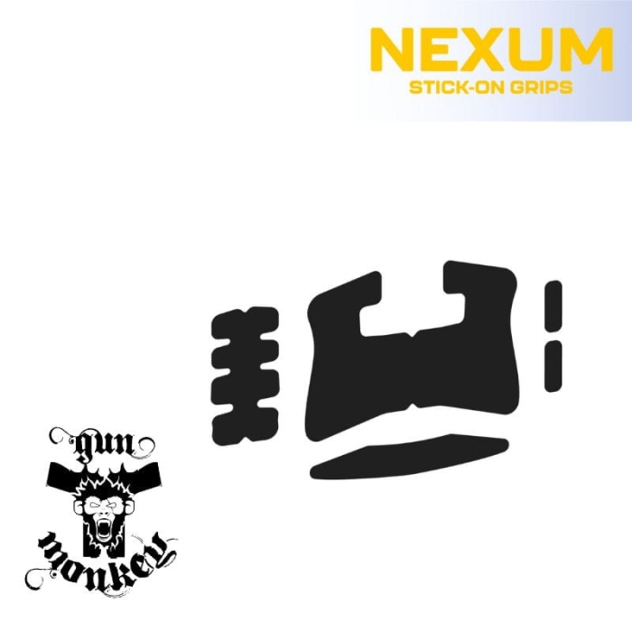 Okładzina antypoślizgowa Nexum Pistol Grip do Glock 43 kol. Czarny (NP0G43KK).jpg