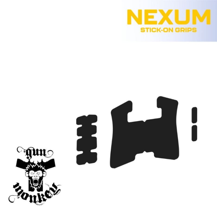 Okładzina antypoślizgowa Nexum Pistol Grip do Glock 43X, 48 kol. Czarny (NP0G48KK).jpg