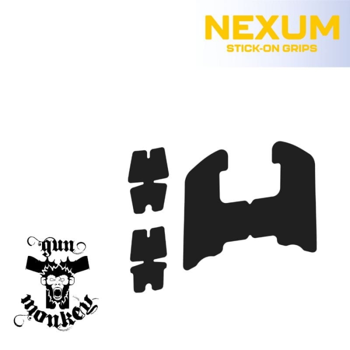 Okładzina antypoślizgowa Nexum Pistol Grip do CZ P-10 S kol. Czarny (NPP10SKK).jpg