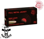 Amunicja pistoletowa GECO kal. 9x19mm 8g/124gr FMJ (1op = 50szt)