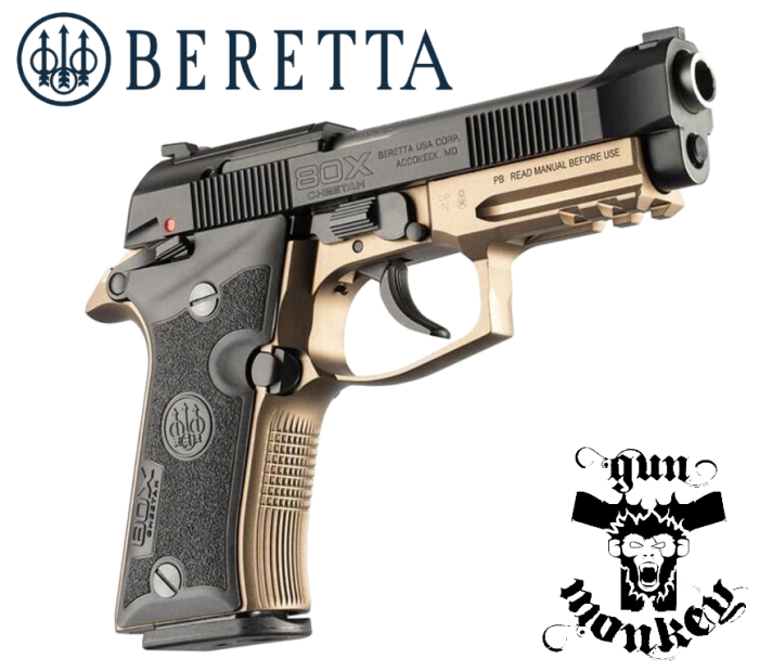 Pistolet Beretta 80X Cheetah Bronze kal. 9mm Short/.380ACP