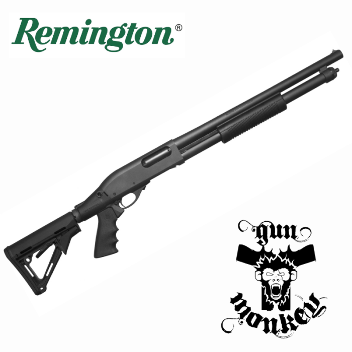 Strzelba Pump Action Remington 870 Tactical kolba 6-cio pozycyjna kal. 12/76