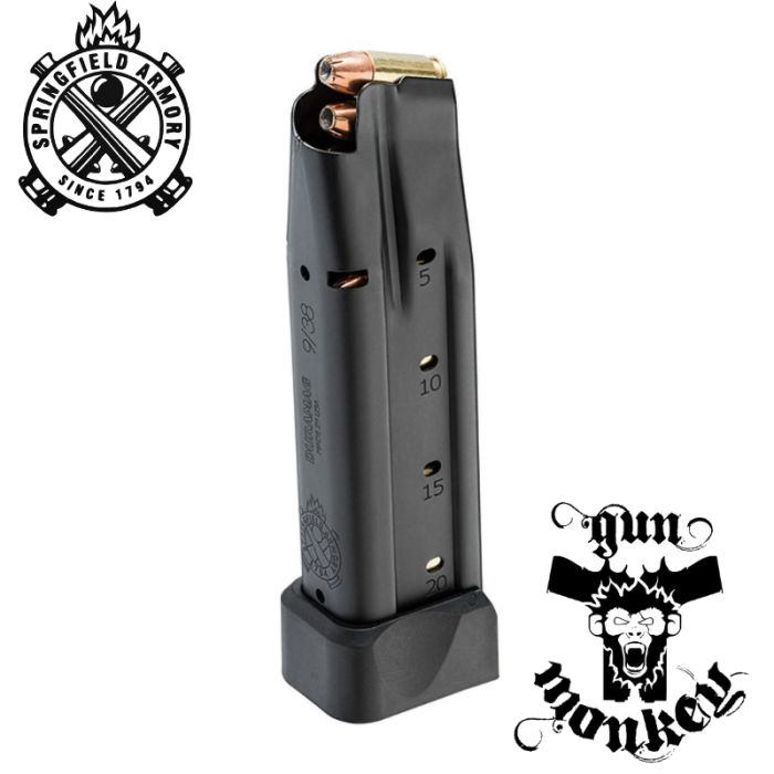 Magazynek dwurzędowy Springfield Armory do Prodigy kal. 9x19mm 20 nabojowy (PH6920)