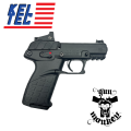 Pistolet samopowtarzalny Kel-Tec P17 KRD z kolimatorem 5 MOA kal. .22LR kol. Czarny + kabura