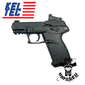 Pistolet samopowtarzalny Kel-Tec P17 KRD z kolimatorem 5 MOA kal. .22LR kol. Czarny + kabura (id: 11129)