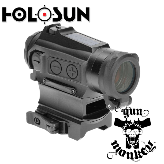 Kolimator Holosun HS515CM Dot &amp; Circle Multi Reticle - Killflash - Solar Panel