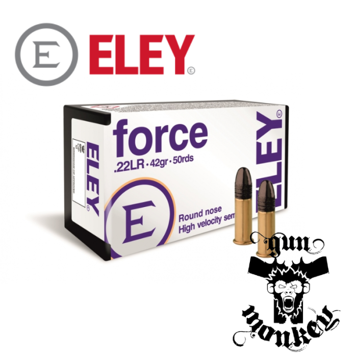 Amunicja ELEY Force 2,72g/42gr kal. 22LR (1op=50szt)