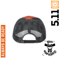 Czapka 5.11 Legacy Box Trucker kol. 1075 Red Ochre (89186)