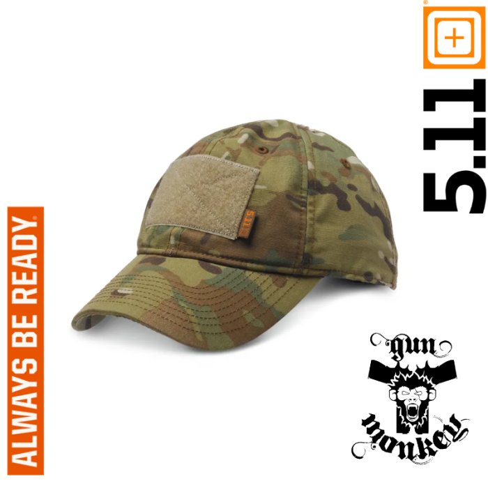Czapka 5.11 Flag Bearer Cap kol. 251 Blk Multicam (89063)