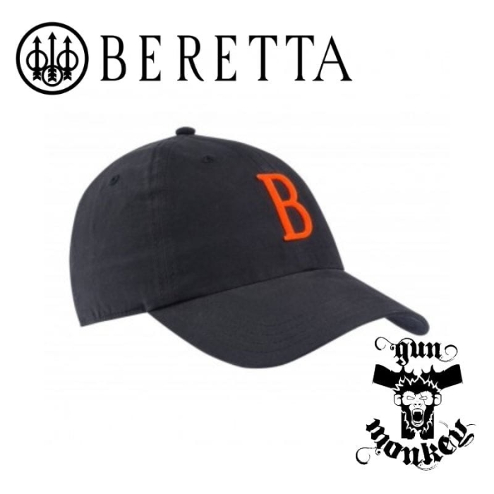 Czapka Beretta Big B kol. Black &amp; Orange (BC053T16750M01UNI)