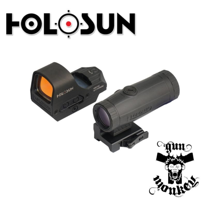 Zestaw kolimator Holosun 510C z powiększalnikiem HM3X