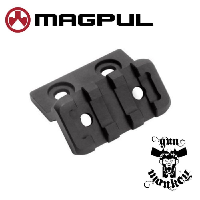 Szyna Magpul M-LOK Aluminum Offset Light/Optic Mount do montażu latarki taktycznej RIS - Czarny (MAG604-BLK)