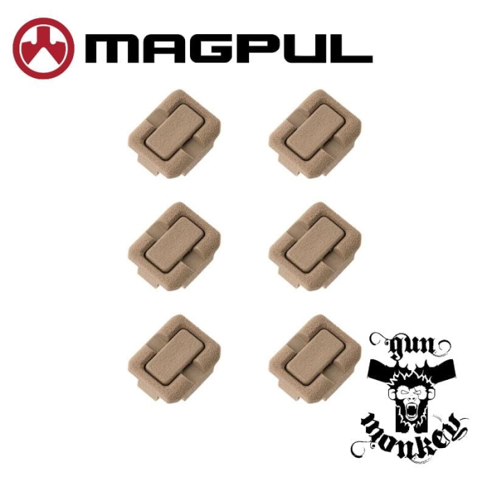 Organizery kabli łoża przedniego Magpul Wire Control Kit M-LOK 6szt FDE (MAG1296-FDE)