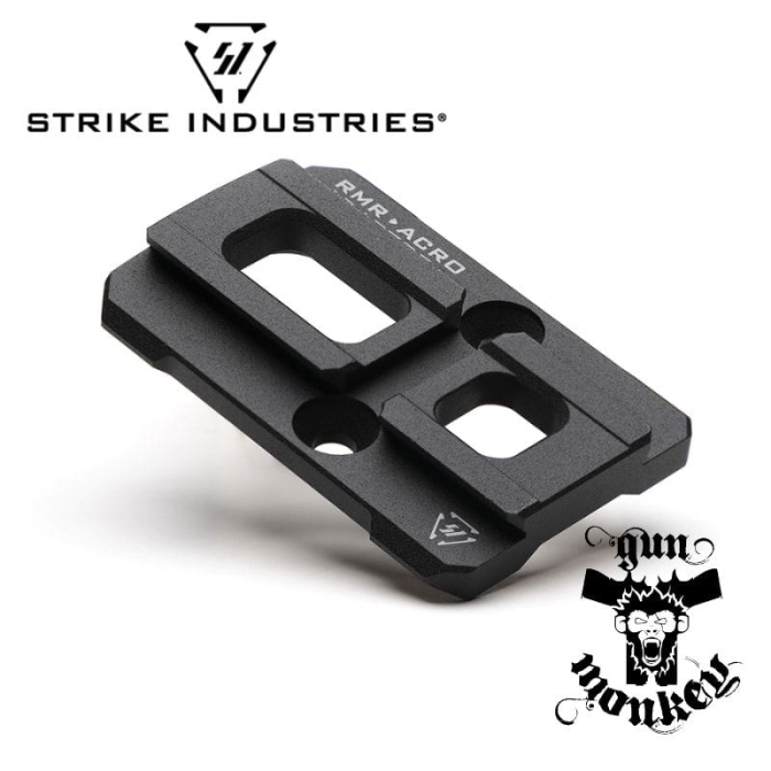 Płytka montażu celownika Strike Industries RMR ACRO Glock kol. Czarny (SI-ACRO-RMR)