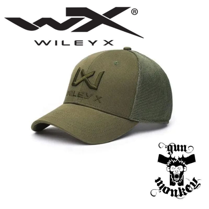 Czapka z daszkiem WIleyx WX Trucker Cap One Size Olive Green X Logo (J916)