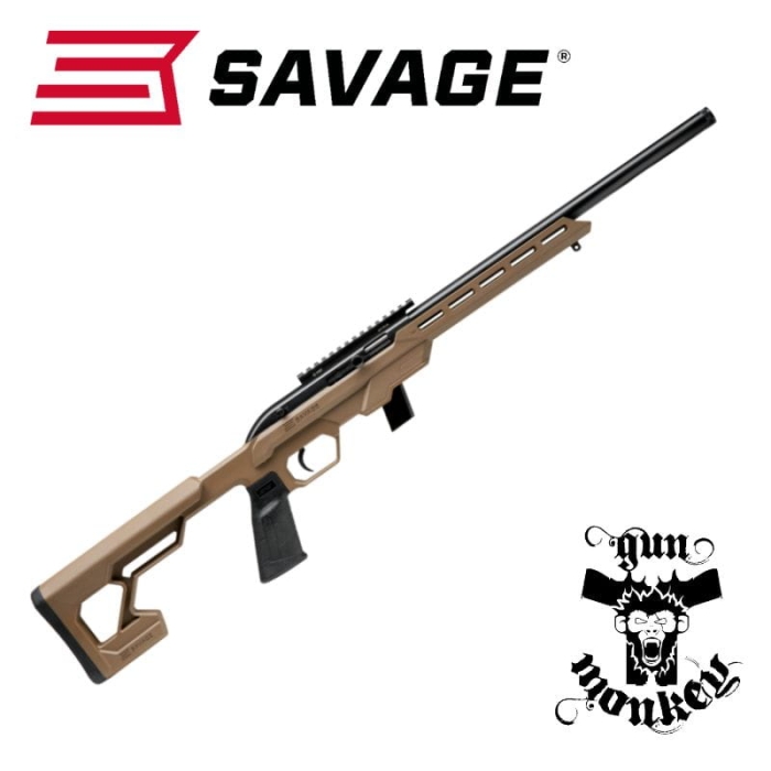 Karabin samopowtarzalny Savage 64 Precision kal. 22LR kol. FDE (FVNS-SR)