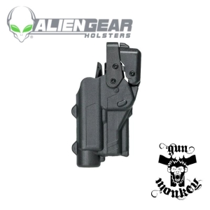 Kabura Alien Gear Rapid Force Duty do Glock 17 Black Right Hand Lv3 Mid XL Hood (RFS-0601-R-MB-100-D)