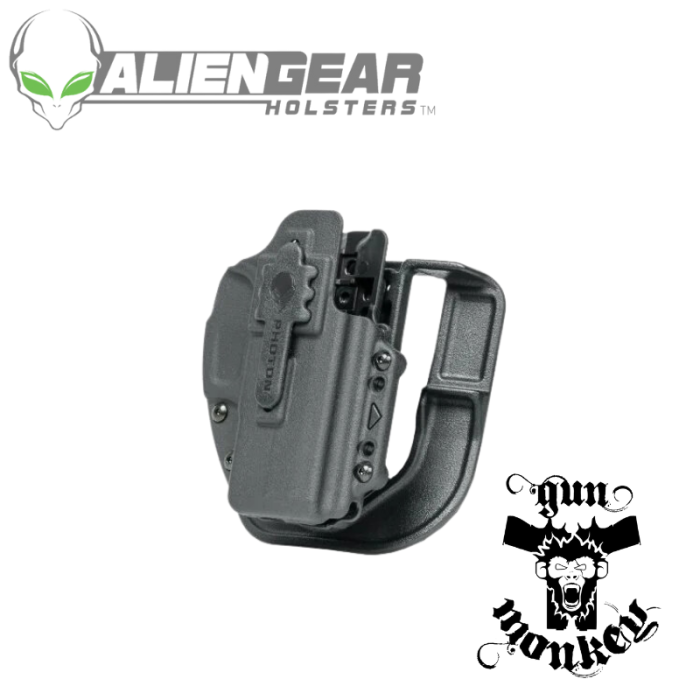 Kabura Alien Gear Photon Glock 19 Gen 1-5/19X/23(Gen 1-4)/44/45 IWB/OWB oburęczna do pistoletu bez latarki (PHO-0057-L0-D)