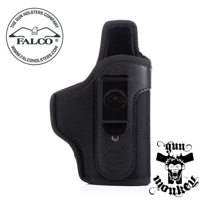 Kabura Falco Comfortable Premium IWB do Sig Sauer P365XL, mocowanie na pas 1,5"/40mm, praworęczna, nylonowa, czarna (A805-SSP365XL-R-BL)