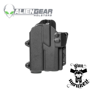  Kabura Alien Gear Rapid Force LVL 2 SLIM, Sig Sauer P320 Compact/Carry/M18/XCarry z latarką (RS-P-0692-BK-RH-L1-C)